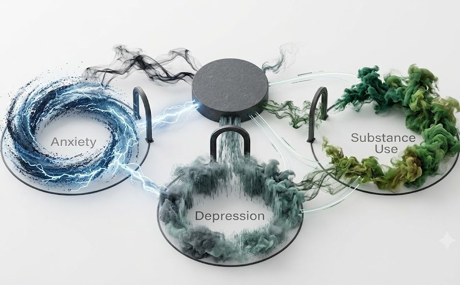 How Anxiety, Depression, and Substance Use Can Be Connected