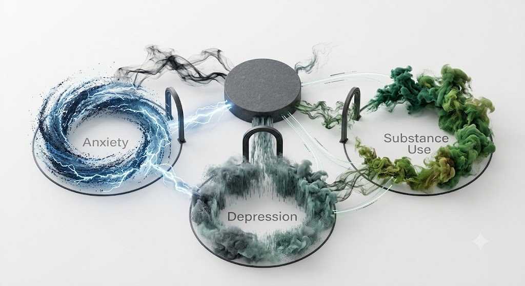 How Anxiety, Depression, and Substance Use Can Be Connected